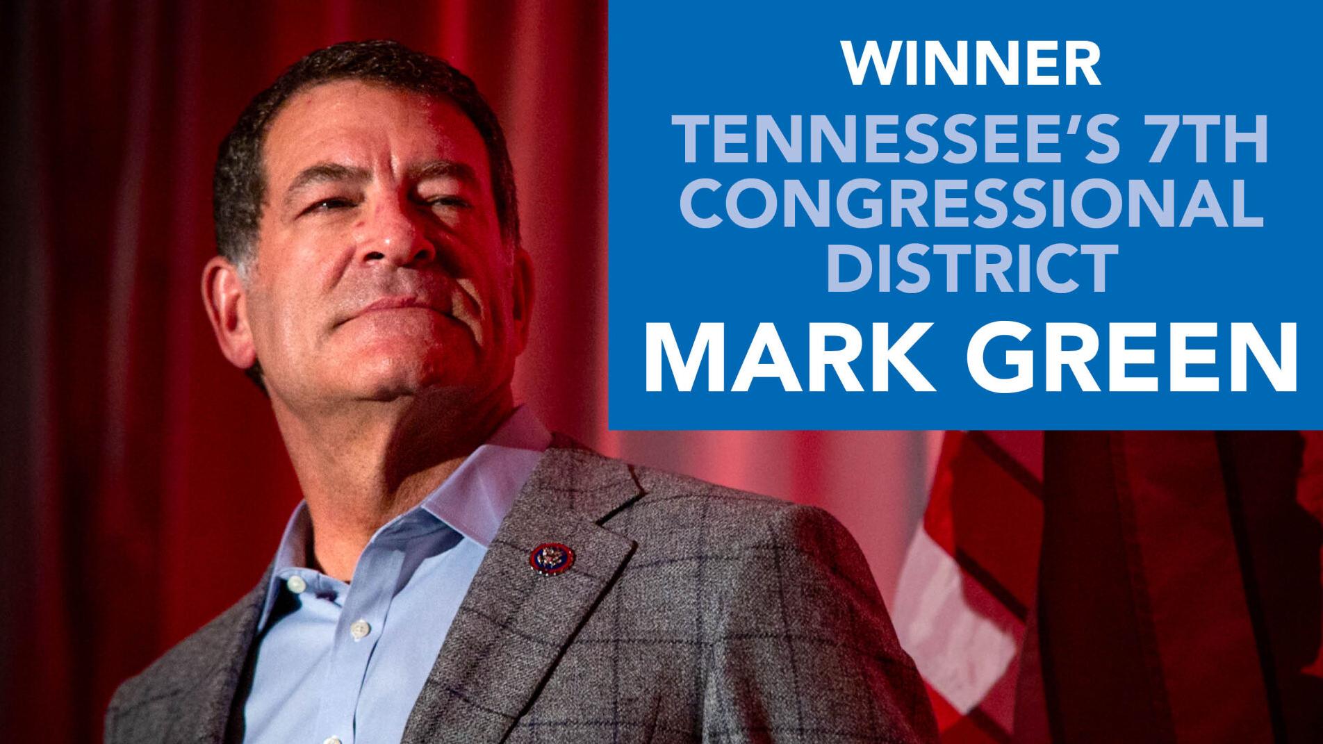 Green Defeats Barry in Tennessee’s 7th Congressional District